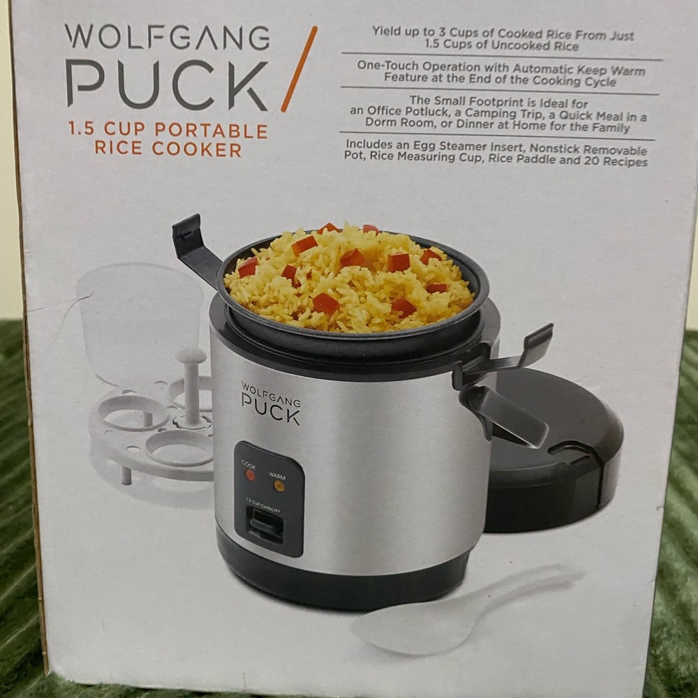 Wolfgang Puck Silver Rice Cooker